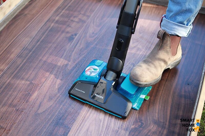 Регулируйте количество воды с помощью педали